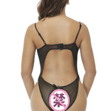 Black Porn Underwear Women Lace Transparent Bra One Piece Sexy Costumes Open Bra Crotchless Bodysuit Female Erotic Lingerie Sets
