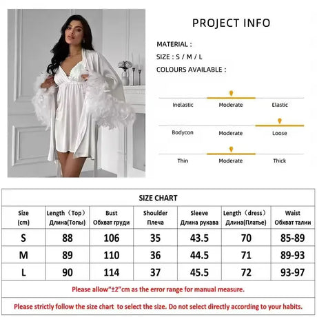Wedding Bride Robe Morning Gown Elegant Feather Female Kimono Bathrobe Gown Sexy Rayon Summer New Sleepwear Nightwear Lingerie