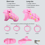 Silicone Chastity Cage BDSM Male Penis CB Lock Gay Pornographic Urethral Wearable Device Masturbator Sex Toys Sexy Accessories