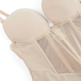 Sleeveless Halter Bodyshaper Bodysuits Women Sexy Bones Waist Trainer Corsets Backless Shapewear Slim Underwear Outfit Jumpsuits