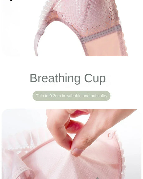 Front Button Maternity Nursing Bra Adjustable Gathered Underwear Comfortable Breastfeeding Bra for Feeding Pregnant Women Clothe