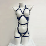 Sexy Body Harness Belt Set Tights Women Bdsm Leather Lingerie Fetish Clothing Underwear Harness Bondage Sex Toy Accessories