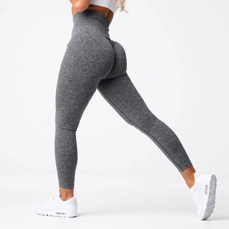 Scrunch Bum Tights Yoga Pants Leggings Women Seamless Sports Yoga Pant High Waist Ribbed Gym Clothes Fitness Workout Wear