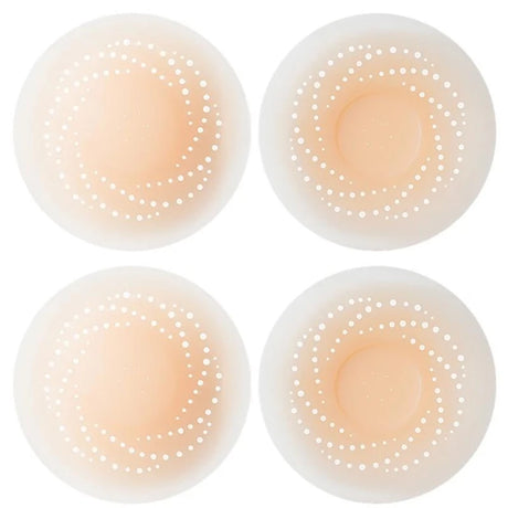 Reusable Breathable Nipple Cover Anti Convex Point Silicone Chest Pad Invisible Seamless Sticky Bra Summer Ultra Thin Breast Pad