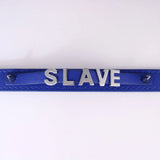 Lovely Personalized Letters  Choker Women Leather Collar Punk Chocker Custom Name Bling Crystal Jewelry Cosplay Necklace