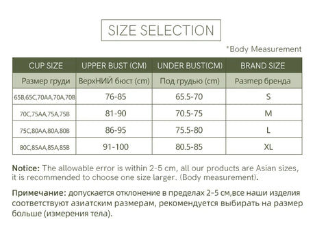 SUJIIN Invisible Strapless Bra for Women Wireless Seamless Push Up Bralette Lady Summer Convertible Multiway Lift Bras Female