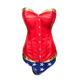 red corset