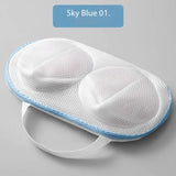 Bra Laundry Bag: Portable, Foldable, Lingerie Mesh Washing Bags for Underwear Protection—Household Pouch