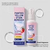 Underwear Stain Remover Spray 100ml Blood Secretion Yellow Spot Cleaner Gentle Skin Safe No Scrub Laundry Detergent for Lingerie