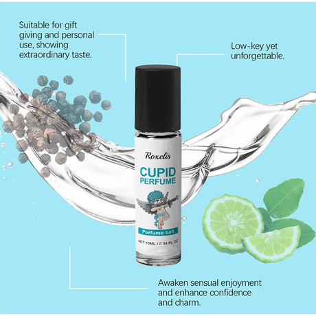1/2/5Pcs Cupid Pheromone Cologne Perfume Spray for Man to Attract Women,Charming Roll on Fragrance,Portable Dating Glamour Scent