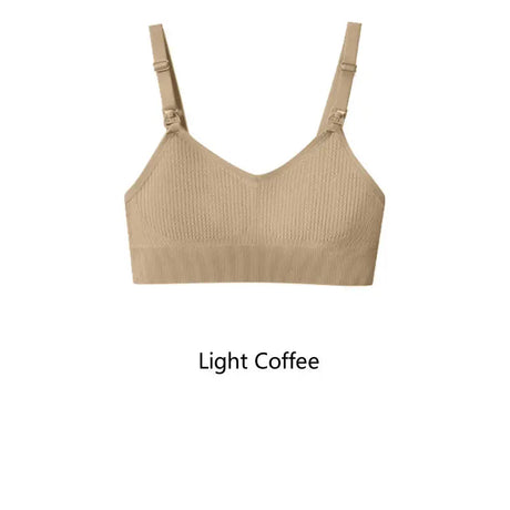 Women'S Breastfeeding Underwear Comfortable Without Steel Rings And Anti Sagging Gathering Breastfeeding Bra