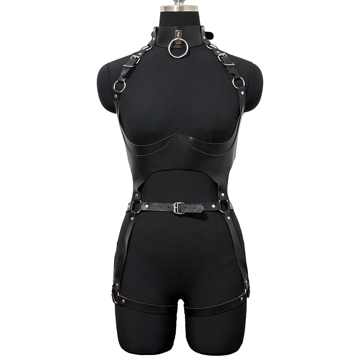 Sexy Body Harness Belt Set Tights Women Bdsm Leather Lingerie Fetish Clothing Underwear Harness Bondage Sex Toy Accessories