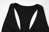 Typhaland Backless Sexy Halter Long Eevning Party Drss Female V Neck Streetwear Dress Hit Girl Slim Female Black Maxi Dress Lady