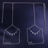 Luxury Party Crystal Thigh Garters Leg Chain Sexy Bling Rhinestone Legged Waist Chain Belly for Women Bikini Body Jewelry Gift
