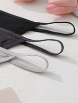 9Pcs Sexy Thong Panties Ribbed Low Waist Seamless Thongs Soft Briefs Breathable Comfortable G-String Underwear Simple Style