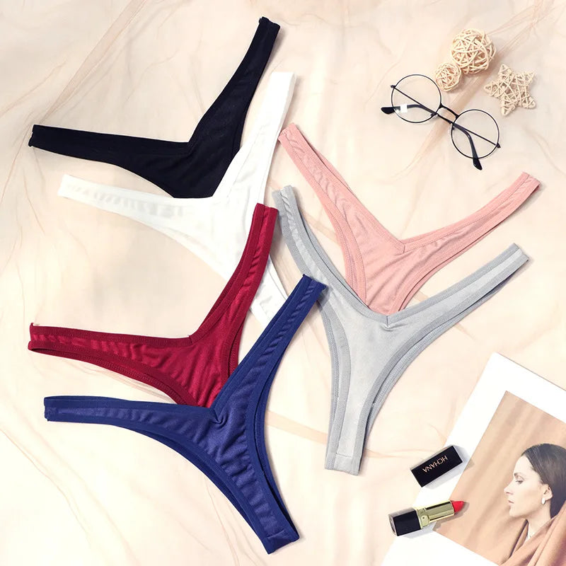 2026 Sexy Simple Low Waist Briefs Women's Wholesale Thong New Hip Lifting Pants