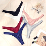 2026 Sexy Simple Low Waist Briefs Women's Wholesale Thong New Hip Lifting Pants