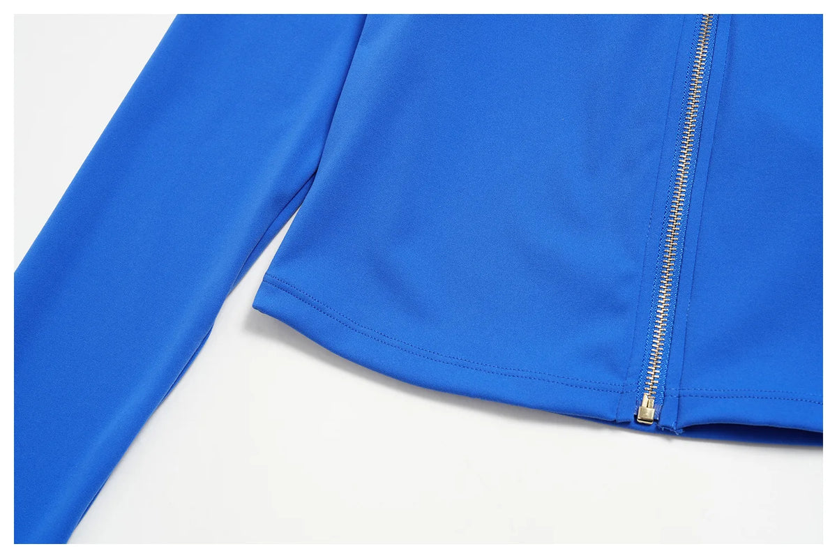 Yoga Long Sleeve Women's Zipper Sports Jacket Fitness Yoga Shirts Gym Top Activewear Running Coats Workout Clothes For Cycling
