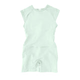 Flutter Sleeve One Piece Women Sports Jumpsuit Bodysuit With A Backless Design Sports Activewear Yoga Enterito Gym Set