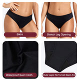 Teenagers Seamless Swimwear Leakproof Menstrual Panties Bikini Fast Absorption Period Swimsuits for Girls Women