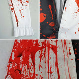 Art The Clown Cosplay Costume ‌Terrifierr 3 Bloody Outfits Killer Clowns Jumpsuits for Halloween Carnival Party Horror Costumes
