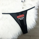 Custom Thongs Crystal Name Letter Women Sexy Underpants Erotic G-String Panties Personalized Underwear Girl Friend Hot wife Gift