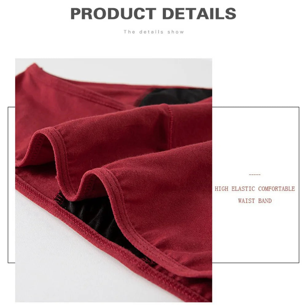 Very Abundant Menstrual Panties Woman Breathable Women's cotton briefs Low Waist Physiological Period Underwear For Women