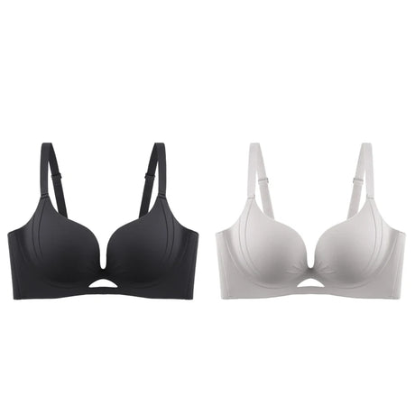 FallSweet Small Chest Sexy Push Up Bra for Women Seamless Bras Everyday Lingerie Comfortable Underwear Thick Bralette 32-38AB