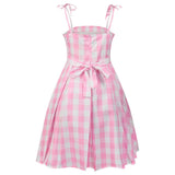 Homchee Trends COS Pink Princess Dress for Women Role Play Dress for Halloween Christmas Cosplay Costume Cute Dress