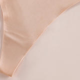Ice Silk Thong Sexy Women Panties G String Briefs T Back for Girls Underwear Temptation Seamless Ladies Underpants  Size S-XL