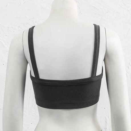 Knitted Cotton Women'S Tube Top Stretchy Ribbed Sleeveless Streetwear Slim White Crop Tops Sexy Summer Tops Cami Femme