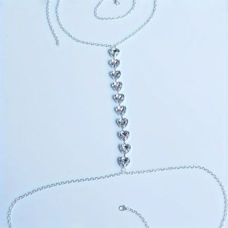 Sexy Chest Chain Women's Neck Hanging Clavicle Chest Chain Luxury Accessories Nightclub Banquet Party Bikini Body Chain