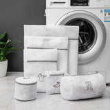 Laundry Bag Sets For Washing Machines Embroidery Fine Mesh Underwear Organizer Basket Clothes Cleaning Protect Anti-deformation