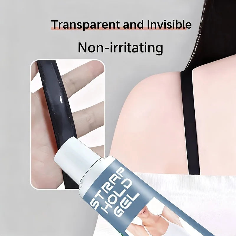 Bra Strap Anti-Slip Adhesive | Invisible Seamless | Prevents Slipping for Socks/Tube Tops/Shoulder Bag Straps