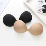 6cm Lift Silicone Adhesive Bra - Waterproof Invisible Push Up for Wedding & Backless Dresses, Natural Curve for Small Chest