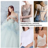 Upgrade Reusable Breast Round Nipple Cover Invisible Bikini Adhesive Strapless Backless Stick on Bra Silicone Breast Patch