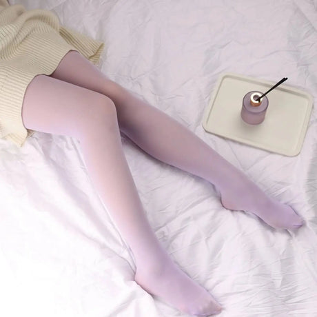 Spring Autumn 25 Candy Color Sexy Tights For Women Plus Size High Elasticity Pantyhose NO Transparent Beautiful legs Stockings
