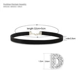 Sexy Bad Words All Holes Open Letters Choker Necklace Women Men Suggestive Adult Chocker Collar Cosplay Custom Jewelry Gift