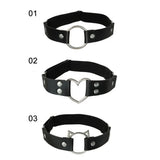 New Womens Sexy Punk Elastic Bondage Harness Garter Belts Cat Leg Chain Cosplay Spike Elastic Thigh Ring Garter Body Jewelry