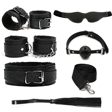 Women BDSM Sexual Couples Kit Adult Sexy Erotic Accessories Handcuffs for Men Gay Session Anal Plug Sex