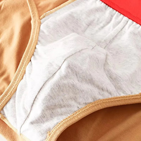 1/3 PCS Solid Cotton Briefs Men's Convex Pouch Panties Youth Fasion Low Rise Breathable Men's Comfortable Underwear Solid Color