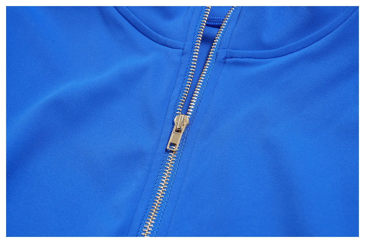 Yoga Long Sleeve Women's Zipper Sports Jacket Fitness Yoga Shirts Gym Top Activewear Running Coats Workout Clothes For Cycling