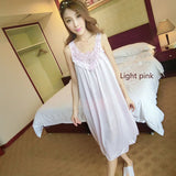 Plus Size Sexy Women Ice Silk Sleepwear Female Nightgown Women Nightwear for Ladies Night Shirts Home Clothing