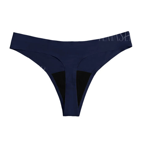 New Design Seamless Low Waist Leak Proof 4 Layer Menstrual Panties Washable Light Flow Period Panties For Women Thong