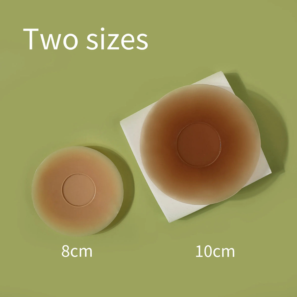 Upgrade Reusable Breast Round Nipple Cover Invisible Bikini Adhesive Strapless Backless Stick on Bra Silicone Breast Patch