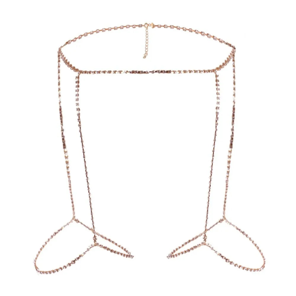 Luxury Party Crystal Thigh Garters Leg Chain Sexy Bling Rhinestone Legged Waist Chain Belly for Women Bikini Body Jewelry Gift