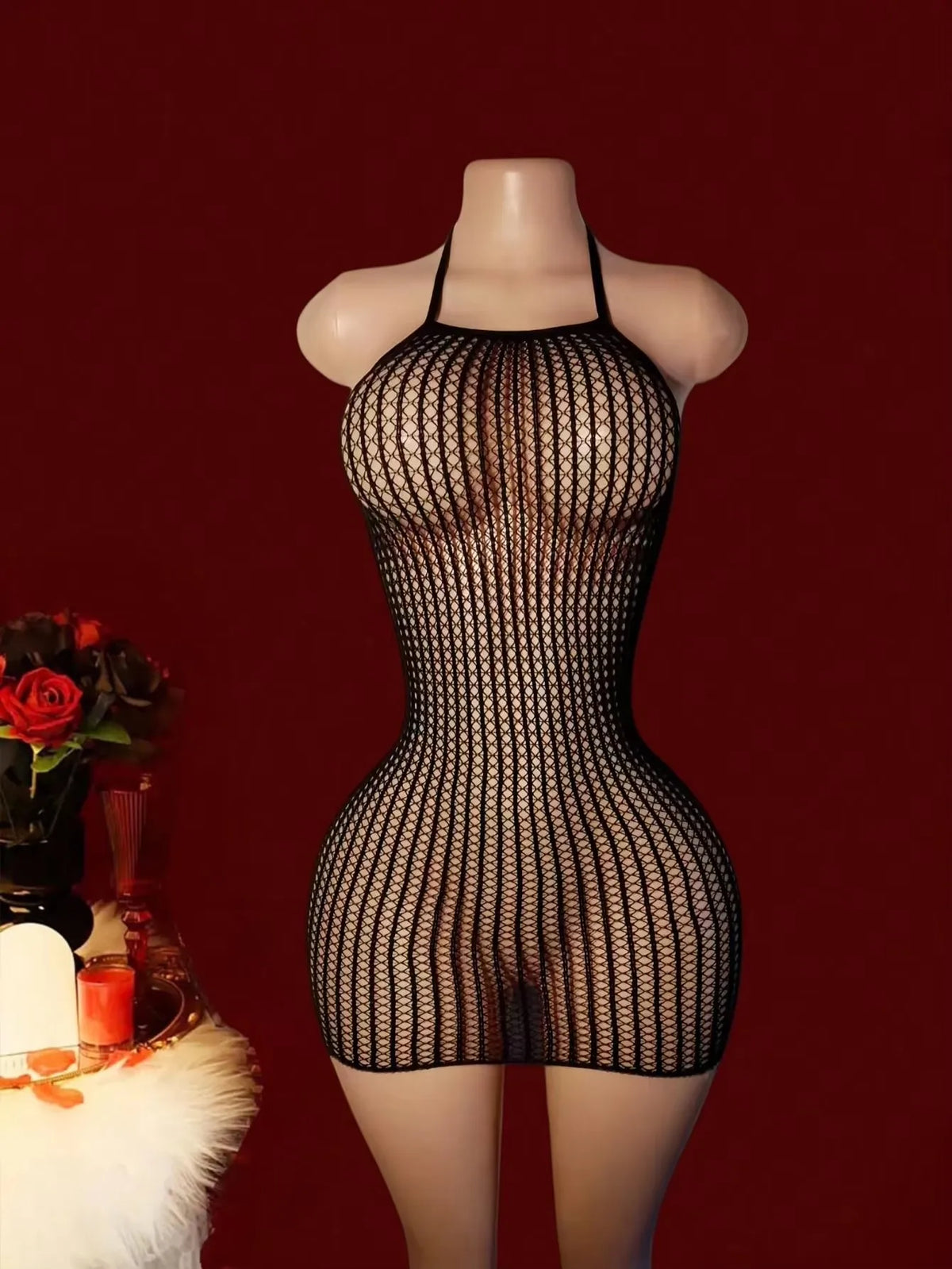Erotic Crotchless Lingerie Mesh Hollow Bodysuits Underwear Female Teddies Bodysuit,Sexy Fishnet Bodystockings For Women