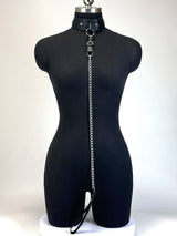 Women's Body Belly Band Neck Drawstring Collar Collar and Leash Set for Women Fetish Couple Game Role Play Props AccessorieSs