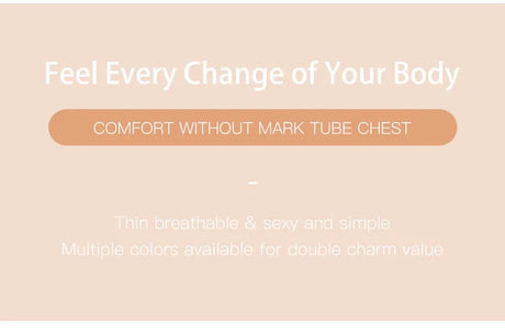 Hot Sale Seven Colors One Piece Women Seamless Strapless Bra Wireless Non-pad Bra Anti-skidding Ice Silk Traceless Strapless Bra