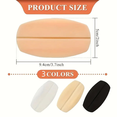 2/6pcs Silicone Shoulder Strap Pads, Anti-Slip Bra Strap Holders, Multi-Color Seamless Pressure-Relief Shoulder Pads